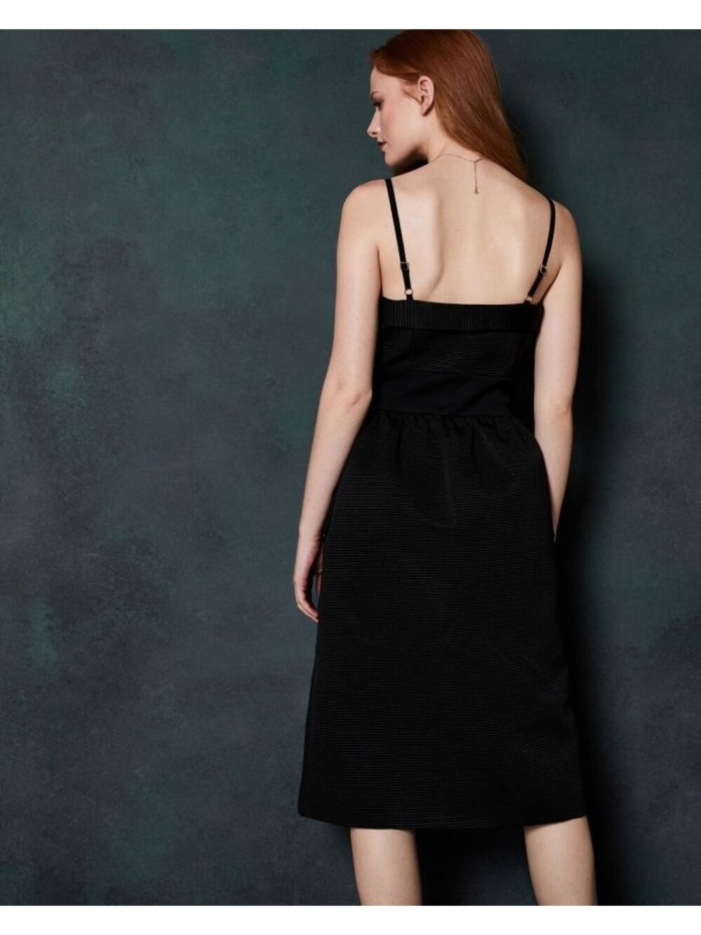🆕TED BAKER Octovia Button Down Pockets Midi Dress 8 - Picture 3 of 16